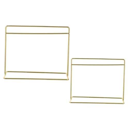 ibasenice 2stücke Mini Kleiderständer Für Puppen Eleganter Kleidungsdisplay-Rack Für Aufbewahrung Und Präsentation Von Puppenkleidung Goldfarben ibasenice 2stücke Mini Kleiderständer Für Puppen Eleganter Kleidungsdisplay-Rack Für Aufbewahrung Und Präsentation Von Puppenkleidung Goldfarben von ibasenice