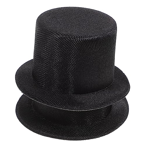 ibasenice 2 Stücke Mini Schneemann Hüte Für Handwerk Puppe Schneemann Tops Hut Dressup Hut von ibasenice