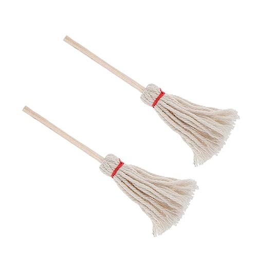 ibasenice 2 Stück Miniatur Mops Puppenhaus Zubehör Weiß Realistische Handgefertigte Mini Reinigungswerkzeuge für Spielhaus Dekoration Wohnzimmer Schlafzimmer Esszimmer ibasenice 2 Stück Miniatur Mops Puppenhaus Zubehör Weiß Realistische Handgefertigte Mini Reinigungswerkzeuge für Spielhaus Dekoration Wohnzimmer Schlafzimmer Esszimmer von ibasenice