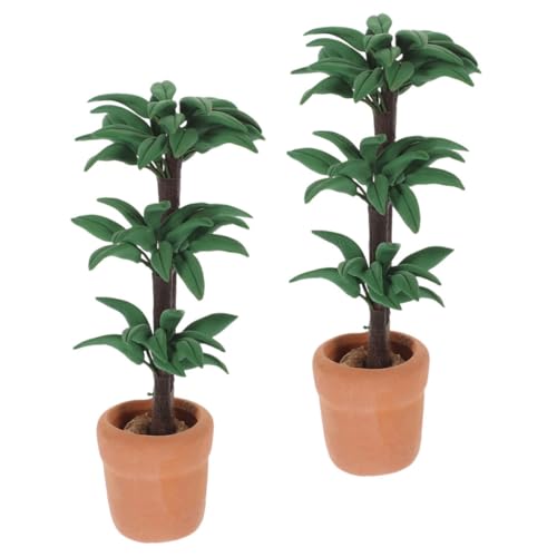 ibasenice 2 Stück Miniatur Puppenhauspflanzen Mini Puppenhaus Topfpflanze Miniatur Bonsai Baum Im Topf Modelle Für DIY Projekte Puppenhaus Gartenzubehör ibasenice 2 Stück Miniatur Puppenhauspflanzen Mini Puppenhaus Topfpflanze Miniatur Bonsai Baum Im Topf Modelle Für DIY Projekte Puppenhaus Gartenzubehör von ibasenice