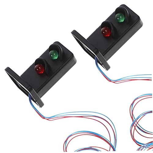 ibasenice 2 Stück Modellbahn Lichter LKW Gleis Sand Bausätze Zappelspielzeug Spiele Miniaturen Spur Spielsignal Lampe Modellbahn Layout Licht Modell Mini Simulation Licht Modell Abs ibasenice 2 Stück Modellbahn Lichter LKW Gleis Sand Bausätze Zappelspielzeug Spiele Miniaturen Spur Spielsignal Lampe Modellbahn Layout Licht Modell Mini Simulation Licht Modell Abs von ibasenice