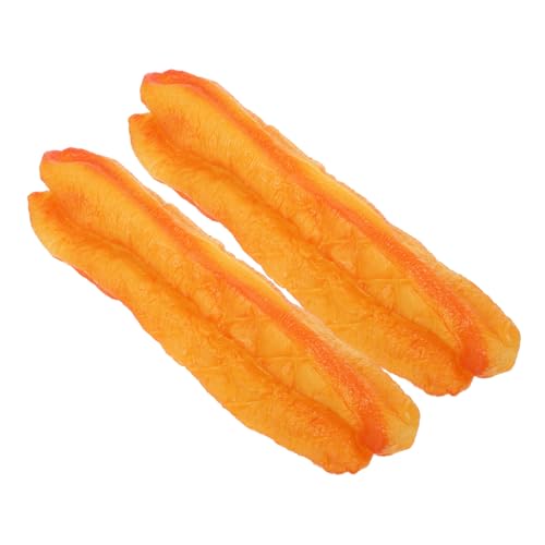 ibasenice 2 Stück PVC Lebensmittelmodell Realistisches Fake Fried Food für Fotografie Frühstücksdekoration und Küchenaccessoires Requisite für Schaufenster und Bildungszwecke ibasenice 2 Stück PVC Lebensmittelmodell Realistisches Fake Fried Food für Fotografie Frühstücksdekoration und Küchenaccessoires Requisite für Schaufenster und Bildungszwecke von ibasenice