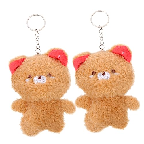 ibasenice 2stücke Plüschbär Schlüsselanhänger Niedliche Kleine Bären Puppen Für Handtaschen Taschen Schlüsselzubehör Weiche Und Bequeme Anhänger-Dekoration ibasenice 2stücke Plüschbär Schlüsselanhänger Niedliche Kleine Bären Puppen Für Handtaschen Taschen Schlüsselzubehör Weiche Und Bequeme Anhänger-Dekoration von ibasenice
