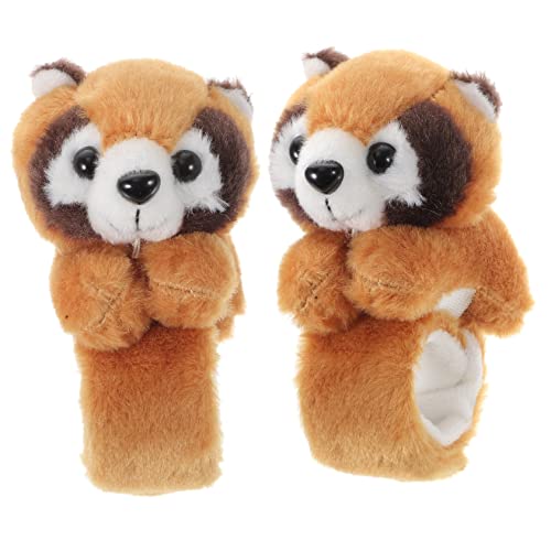 ibasenice 2 Stück Pop Kreis Armband Stofftier Spielzeugtiere Das Tierspielzeug Tiere Kinderarmbänder Tier Schlagarmbänder Tiere Thema Partygeschenke Schlagarmbänder Partygeschenke von ibasenice