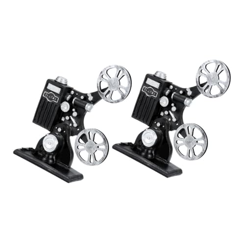 ibasenice 2 Stück Vintage-filmprojektor Desktop- Retro-filmprojektor-Requisite Miniatur-Fotografie-Requisiten Heimkino-zubehör Film-skulptur-Figur Für Sammler ibasenice 2 Stück Vintage-filmprojektor Desktop- Retro-filmprojektor-Requisite Miniatur-Fotografie-Requisiten Heimkino-zubehör Film-skulptur-Figur Für Sammler von ibasenice