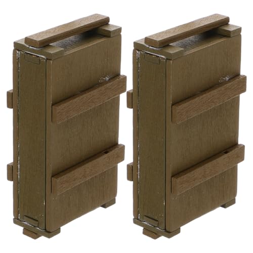 ibasenice 2 Stücke Spielzeug Figuren Lagerung Box 1/6 Miniatur Schlacht Szene Organizer ibasenice 2 Stücke Spielzeug Figuren Lagerung Box 1/6 Miniatur Schlacht Szene Organizer von ibasenice