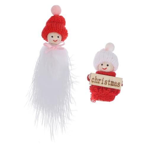 ibasenice 2 Stück Puppenhaus Ragdoll Miniatur Weihnachten hängend Zubehör für Weihnachts Figuren weihnachtsfiguren Weihnachtsornamente Weihnachtsmann-Dekorationen Urlaubsornamente Holz ibasenice 2 Stück Puppenhaus Ragdoll Miniatur Weihnachten hängend Zubehör für Weihnachts Figuren weihnachtsfiguren Weihnachtsornamente Weihnachtsmann-Dekorationen Urlaubsornamente Holz von ibasenice