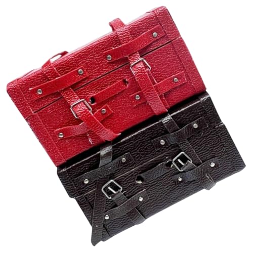 ibasenice 2 Stück Puppenhauskoffer Lederkoffer Elastischer Befestigungsgurt Für Gepäcktasche Babykoffer Puppenhauskoffer Miniatur Puppenhausgepäck Puppenhauskoffer Truhe Miniaturen ibasenice 2 Stück Puppenhauskoffer Lederkoffer Elastischer Befestigungsgurt Für Gepäcktasche Babykoffer Puppenhauskoffer Miniatur Puppenhausgepäck Puppenhauskoffer Truhe Miniaturen von ibasenice