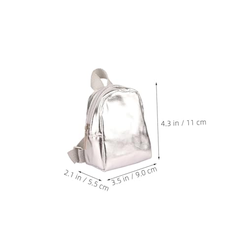 ibasenice 2 Stück Puppenrucksack Mini Rucksack mit Reißverschluss Miniatur Schulranzen für Puppen Puppenzubehör Leicht Tragbar Robust Farbenfroh für Rollenspiele und Puppenhaus Dekoration ibasenice 2 Stück Puppenrucksack Mini Rucksack mit Reißverschluss Miniatur Schulranzen für Puppen Puppenzubehör Leicht Tragbar Robust Farbenfroh für Rollenspiele und Puppenhaus Dekoration von ibasenice