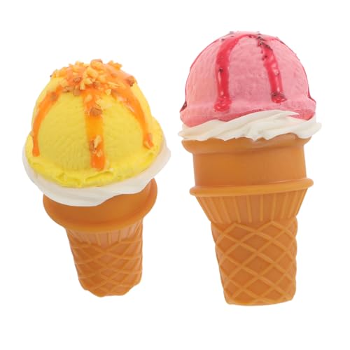 ibasenice 2 Stück Realistische Eistüten deko Lebensechte Simulation Dessert Requisiten für Fotografie Home Staging Ladengestaltung Farbige Creme EIS Nachbildung Langlebige Ausstellungsschau ibasenice 2 Stück Realistische Eistüten deko Lebensechte Simulation Dessert Requisiten für Fotografie Home Staging Ladengestaltung Farbige Creme EIS Nachbildung Langlebige Ausstellungsschau von ibasenice