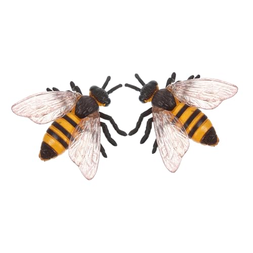 ibasenice 2 Stück Realistische Honigbienen Figuren Plastische Insektenmodelle Kompakt und Tragbar Pädagogisches für Biodiversitätsunterricht Feiern und Wissenschaftsprojekte ibasenice 2 Stück Realistische Honigbienen Figuren Plastische Insektenmodelle Kompakt und Tragbar Pädagogisches für Biodiversitätsunterricht Feiern und Wissenschaftsprojekte von ibasenice