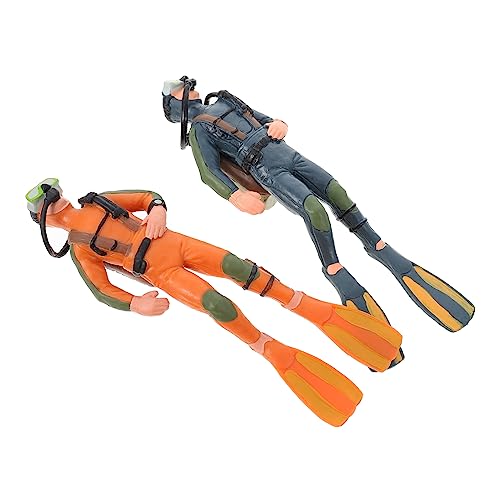 ibasenice 2 Stück Realistische Taucherfiguren Aquarium Deko Miniatur Taucher Modell für Desktop Dekoration Home Decor Kreativ und Detailreich als Lernspielzeug ibasenice 2 Stück Realistische Taucherfiguren Aquarium Deko Miniatur Taucher Modell für Desktop Dekoration Home Decor Kreativ und Detailreich als Lernspielzeug von ibasenice