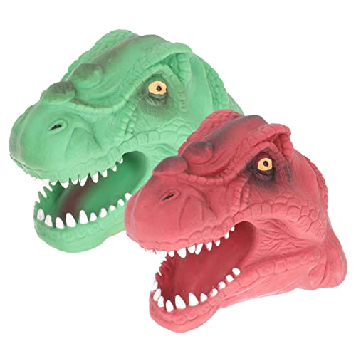 ibasenice 2 Stück Realistisches Dinosaurierspielzeug interaktives spielzeughandys für Babys Bauchrednerpuppen Handpuppe dekorative Dinosaurierpuppe Cartoon-Fingerpuppe ibasenice 2 Stück Realistisches Dinosaurierspielzeug interaktives spielzeughandys für Babys Bauchrednerpuppen Handpuppe dekorative Dinosaurierpuppe Cartoon-Fingerpuppe von ibasenice