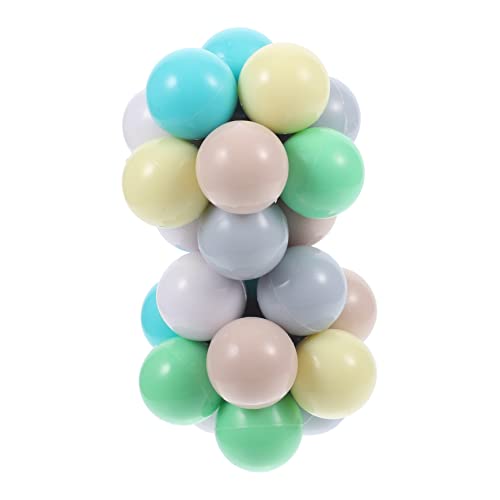 ibasenice 2 Stück Regenbogenspielzeug interaktives stressabbau sankastenspielsachen Dekompressions- funnytoys fleab Perlen Kinderzubehör Plastik von ibasenice