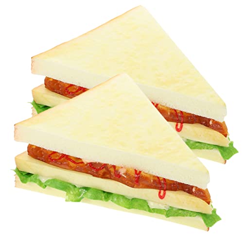 ibasenice 2 Stück Sandwich Modell Plüsch Brot Künstliches Spiel So Tun Als Ob Korb Essen Gefälschtes Sandwich Simuliertes Sandwich Küchen Requisiten Für Zuhause Sandwich ibasenice 2 Stück Sandwich Modell Plüsch Brot Künstliches Spiel So Tun Als Ob Korb Essen Gefälschtes Sandwich Simuliertes Sandwich Küchen Requisiten Für Zuhause Sandwich von ibasenice