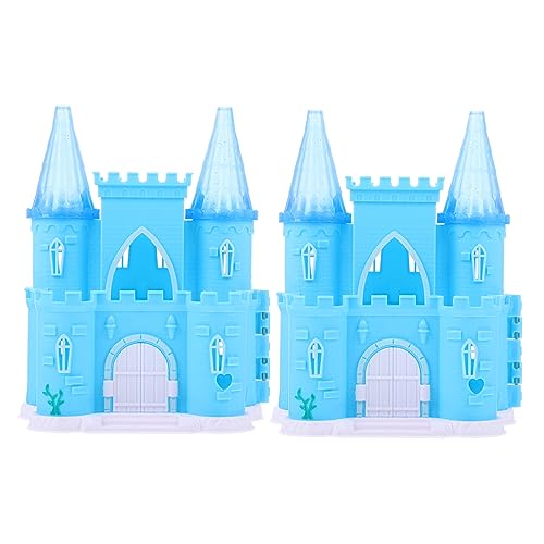 ibasenice 2 Stück Schloss Villa Schloss Form Puppenhaus Villa Schloss Ornament Puppenhausdekor Mini-hausschmuck Mini House Prop Verzierung in Villa-Schloss-Form Blau Abs ibasenice 2 Stück Schloss Villa Schloss Form Puppenhaus Villa Schloss Ornament Puppenhausdekor Mini-hausschmuck Mini House Prop Verzierung in Villa-Schloss-Form Blau Abs von ibasenice