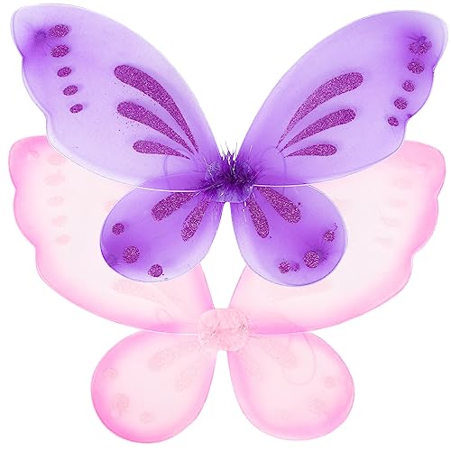 ibasenice 2 Stück Schmetterlings fee Flügel feeflügeln kinderschminke Kostümflügel Dress for Costume Feenflügel-Kostüm geführte Feenflügel rosa Feenflügel Cosplay Feenflügel Nylon ibasenice 2 Stück Schmetterlings fee Flügel feeflügeln kinderschminke Kostümflügel Dress for Costume Feenflügel-Kostüm geführte Feenflügel rosa Feenflügel Cosplay Feenflügel Nylon von ibasenice