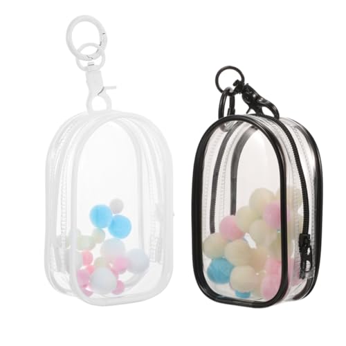 ibasenice Elegante Versiegelte Displayboxen 2 Stück PVC-aufbewahrungsbeutel Für Minifiguren Stofftier-aufbewahrungskoffer Für Schlüsselanhänger ibasenice Elegante Versiegelte Displayboxen 2 Stück PVC-aufbewahrungsbeutel Für Minifiguren Stofftier-aufbewahrungskoffer Für Schlüsselanhänger von ibasenice