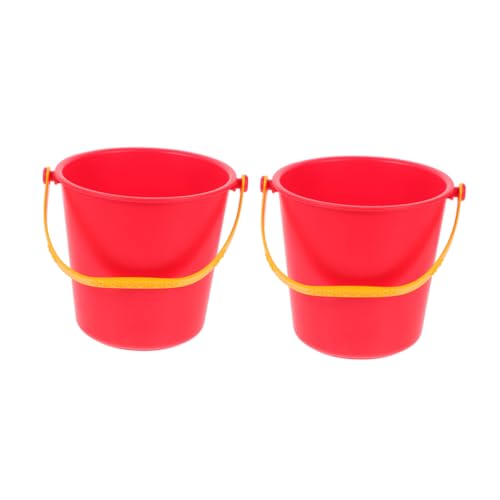 ibasenice 2 Stück Sie Sandspielzeug für Outdoor sandspielzeug Wasser fässer Behälter Spiele für draussen Zinn Strandsandeimer Strandversorgung Plastik rot ibasenice 2 Stück Sie Sandspielzeug für Outdoor sandspielzeug Wasser fässer Behälter Spiele für draussen Zinn Strandsandeimer Strandversorgung Plastik rot von ibasenice