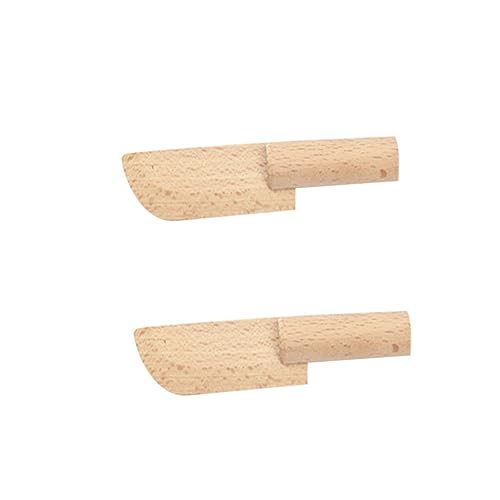 ibasenice 2 Stück Simulations-Chopping-Cutter- Küchenspielzeug Aus Holz Mini-küchenspielzeug Bambus ibasenice 2 Stück Simulations-Chopping-Cutter- Küchenspielzeug Aus Holz Mini-küchenspielzeug Bambus von ibasenice