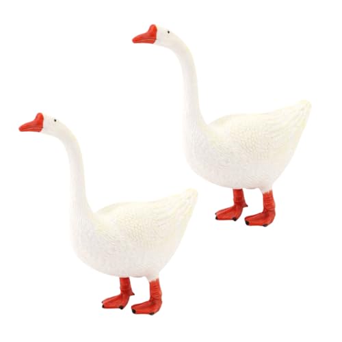 ibasenice 2 Stück Simulationsmodell Einer weißen Gans Tierische Gansfigur Gänsefiguren aus Kunststoff Tierfiguren für den Garten Tierornamente für den Tisch Figuren für Wohnkultur Plastik ibasenice 2 Stück Simulationsmodell Einer weißen Gans Tierische Gansfigur Gänsefiguren aus Kunststoff Tierfiguren für den Garten Tierornamente für den Tisch Figuren für Wohnkultur Plastik von ibasenice