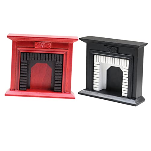 ibasenice 2 Stück Simulierter Kamin Mini-möbelmodell Miniatur Puppenmöbel Minikamin Für Puppe Mini-Kamin Zubehör Für Puppenhäuser Hölzern ibasenice 2 Stück Simulierter Kamin Mini-möbelmodell Miniatur Puppenmöbel Minikamin Für Puppe Mini-Kamin Zubehör Für Puppenhäuser Hölzern von ibasenice