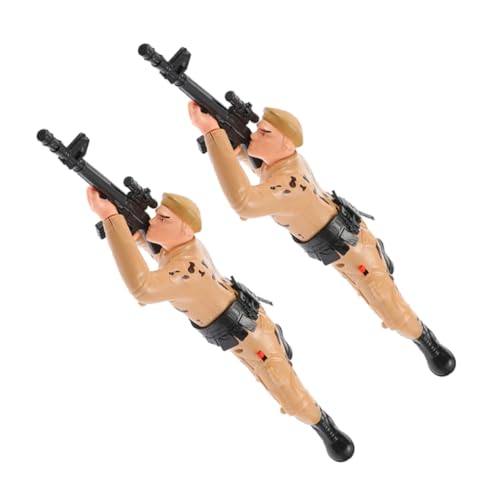 ibasenice 2 Stück Soldat Crawling Aktionsfiguren für Kinderspielzeuge Armeemänner Spielzeugsoldaten Soldat krabbelndes kriechende Soldaten Plastik Hellbraun ibasenice 2 Stück Soldat Crawling Aktionsfiguren für Kinderspielzeuge Armeemänner Spielzeugsoldaten Soldat krabbelndes kriechende Soldaten Plastik Hellbraun von ibasenice