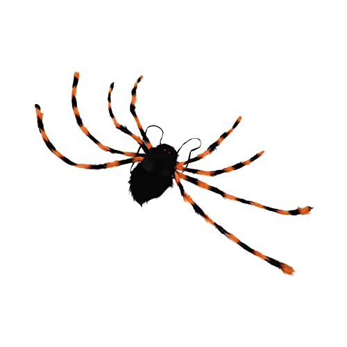 ibasenice 2 STK Spinnen-süßigkeits-Tasche Gefälschte Spinnen-streich-Requisite Fingerpuppen Für Babys Kreative Tasche Im Spinnendesign Halloween-süßigkeitshalter Tuch Bilden Kind Süssigkeit von ibasenice