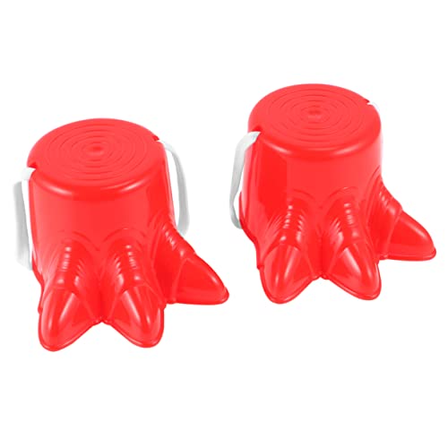 ibasenice 2 Stück Stelzen Schuhe Kunststoff Klaue Form Outdoor Sport Spielzeug für Kinder Koordination und Balance für Kindergarten und Spielplatz ibasenice 2 Stück Stelzen Schuhe Kunststoff Klaue Form Outdoor Sport Spielzeug für Kinder Koordination und Balance für Kindergarten und Spielplatz von ibasenice
