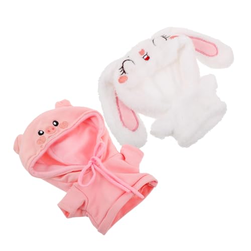 ibasenice 20 cm Puppenkleidungssets Plüschbär Hoodies Für Puppenanziehsachen 2-teiliges Set ibasenice 20 cm Puppenkleidungssets Plüschbär Hoodies Für Puppenanziehsachen 2-teiliges Set von ibasenice
