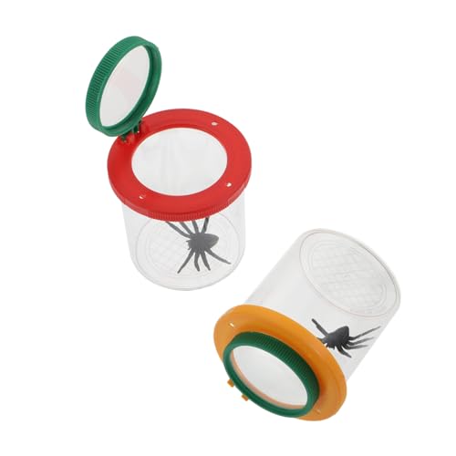 ibasenice 2 Stück Teiliges Beobachtungsset mit Lupen Transparente Insektenbox für Robustes für Outdoor Naturerkundung und Lernspiele ibasenice 2 Stück Teiliges Beobachtungsset mit Lupen Transparente Insektenbox für Robustes für Outdoor Naturerkundung und Lernspiele von ibasenice