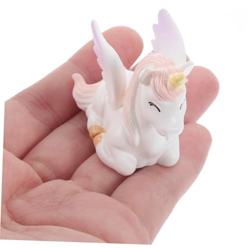 ibasenice 2 Stück Teiliges Einhorn Resin Deko Niedliche Miniatur Einhorn Figuren Lila Langlebige Cartoon Statue für Kuchendeko Cupcake Topper Tisch Garten Schmuck ibasenice 2 Stück Teiliges Einhorn Resin Deko Niedliche Miniatur Einhorn Figuren Lila Langlebige Cartoon Statue für Kuchendeko Cupcake Topper Tisch Garten Schmuck von ibasenice