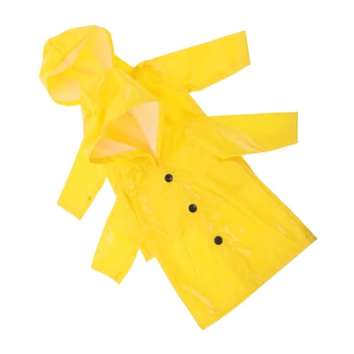 ibasenice 2 Stück Teiliges Gelbes Puppen-Regenmantel- Realistische Puppenbekleidung Detailgetreue Regenjacke mit Kapuze Authentisches Puppenzubehör für Kreatives Rollenspiel ibasenice 2 Stück Teiliges Gelbes Puppen-Regenmantel- Realistische Puppenbekleidung Detailgetreue Regenjacke mit Kapuze Authentisches Puppenzubehör für Kreatives Rollenspiel von ibasenice