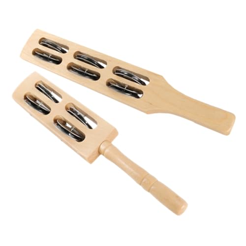 ibasenice 2 Stück Teiliges Holz Jingle Handglocken mit Schellen Rhythmische Musikinstrumente für Vielseitiges Klangspielzeug für Kreatives Musizieren und Spielerisches Lernen ibasenice 2 Stück Teiliges Holz Jingle Handglocken mit Schellen Rhythmische Musikinstrumente für Vielseitiges Klangspielzeug für Kreatives Musizieren und Spielerisches Lernen von ibasenice
