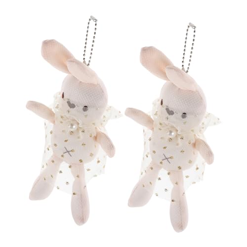 ibasenice 2 Stück Teiliges Kaninchen Plüschspielzeug mit Rock Niedlicher Schlüsselanhänger für Flauschige Taschen Dekoration Plüsch Kaninchenpuppen für Accessoires ibasenice 2 Stück Teiliges Kaninchen Plüschspielzeug mit Rock Niedlicher Schlüsselanhänger für Flauschige Taschen Dekoration Plüsch Kaninchenpuppen für Accessoires von ibasenice