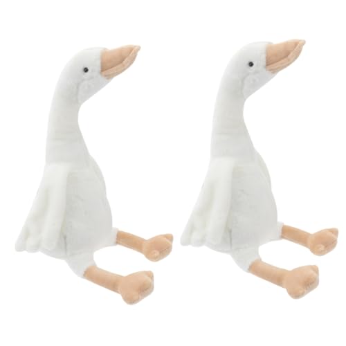 ibasenice 2 Stück Teiliges Plüsch Kuscheltier Weiches Niedliches Stofftier mit Liebevollem Design Angenehm Gefüllt für Junge Mädchen und Kleinkinder Geschenk zu Weihnachten und Geburtstag von ibasenice