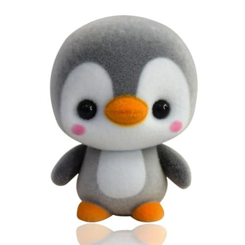 ibasenice 2 Stück Teiliges Plüsch Pinguin Süße Kuscheltiere Rosa Weiche Stofftiere als Niedliche Dekoration für Auto und Schreibtisch Freunde von ibasenice