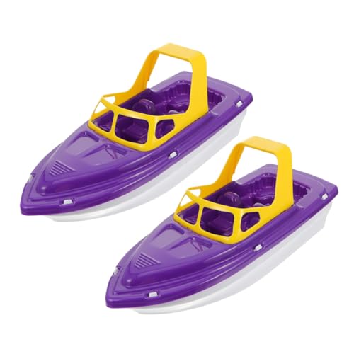 ibasenice 2 Stück Teiliges Set Bunte Bootspielzeuge für Kunststoff Yacht für Strand Badewanne und Pool Wasserspielzeug für Jungen und Mädchen Fördert Kreativität und Geschicklichkeit von ibasenice