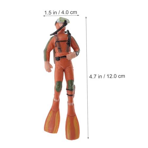 ibasenice 2 Stück Teiliges Taucher Figuren PVC Modell Realistische Unterwasser Entdecker Deko Geschenk für Fantasie und Koordination ibasenice 2 Stück Teiliges Taucher Figuren PVC Modell Realistische Unterwasser Entdecker Deko Geschenk für Fantasie und Koordination von ibasenice
