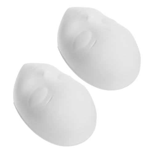 ibasenice 2 Stück Teiliges Weiße PVC Masken Matte Leichte Blanke Fuchsgesicht Masken Langlebig und Bequem zum Bemalen und Basteln für Halloween und Kostümpartys ibasenice 2 Stück Teiliges Weiße PVC Masken Matte Leichte Blanke Fuchsgesicht Masken Langlebig und Bequem zum Bemalen und Basteln für Halloween und Kostümpartys von ibasenice