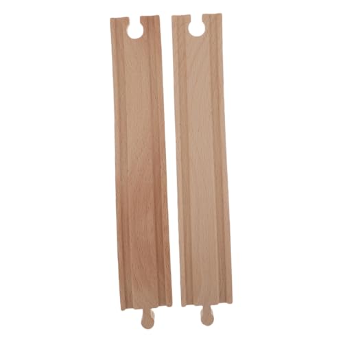 ibasenice 2 Stücke Holz Schienen Zug Szene Track Spielzeug Kinder-freundliche Pädagogisches Spielzeug Erweiterbar Zug Track Modell ibasenice 2 Stücke Holz Schienen Zug Szene Track Spielzeug Kinder-freundliche Pädagogisches Spielzeug Erweiterbar Zug Track Modell von ibasenice