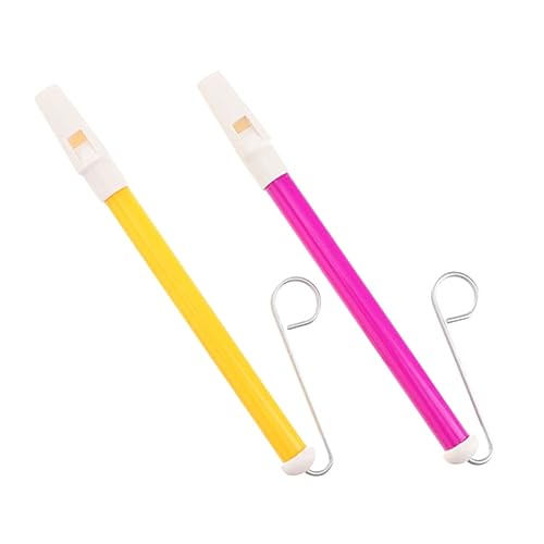 ibasenice 2 Stück Tragbare Slide Whistles aus Kunststoff Verschleißfeste Musikinstrumente für Musikspiel und Lernspaß ibasenice 2 Stück Tragbare Slide Whistles aus Kunststoff Verschleißfeste Musikinstrumente für Musikspiel und Lernspaß von ibasenice