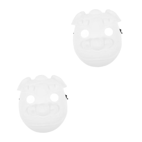 ibasenice 2 Stück Unbemalte PVC Schweinemaske zum Bemalen Diy Tiermaske für Erwachsene Vielseitige Cosplay Masquerade Maske Geeignet für Karneval Halloween Partys Bühnendarstellungen ibasenice 2 Stück Unbemalte PVC Schweinemaske zum Bemalen Diy Tiermaske für Erwachsene Vielseitige Cosplay Masquerade Maske Geeignet für Karneval Halloween Partys Bühnendarstellungen von ibasenice