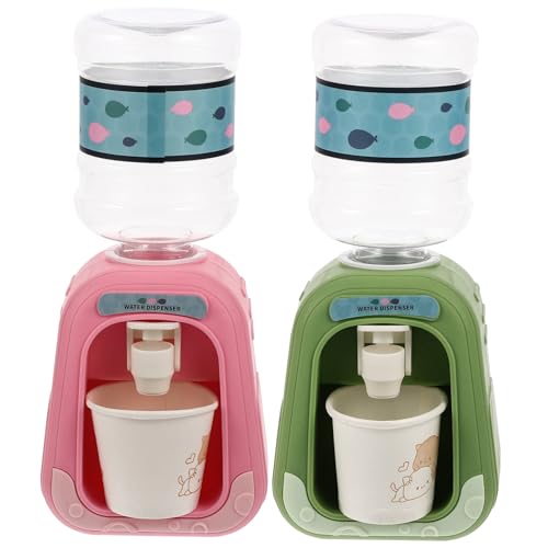ibasenice 2 Stück Wasserspender Simulierter Trinkbrunnen für Küchenappliance Fördert Fantasievolles und Kreative Rollenspiele für Kleinkinder und Vorschulkinder von ibasenice