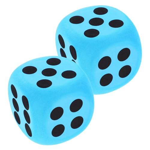 ibasenice 2 Stück Würfel Spiel Partyspielwürfel Spielwürfel Prop Spielwürfel Für Draußen Zahlenwürfel Eva Würfel Party-würfel-Dekoration Partywürfel Party-würfel- Eva Blue ibasenice 2 Stück Würfel Spiel Partyspielwürfel Spielwürfel Prop Spielwürfel Für Draußen Zahlenwürfel Eva Würfel Party-würfel-Dekoration Partywürfel Party-würfel- Eva Blue von ibasenice