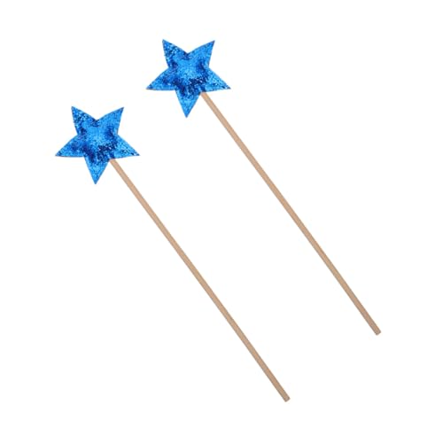 ibasenice 2 Stück Zauberstab für kinderspielzeug Kid Toys spielzeuge für Children Toys Mädchenparty-Fee-Zauberstäbe sternförmiger Feenstab hölzern Blue ibasenice 2 Stück Zauberstab für kinderspielzeug Kid Toys spielzeuge für Children Toys Mädchenparty-Fee-Zauberstäbe sternförmiger Feenstab hölzern Blue von ibasenice