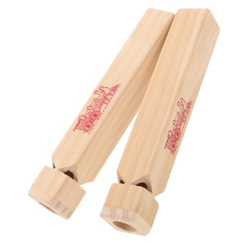 ibasenice 2 Stück Zugpfeife holzspielzeug musikspielzeug Holzflöte Spielzeugflöte Zugflöte mit niedlichem Design Kindergeburtstagsgeschenk Orff-Instrument für Züge Beige ibasenice 2 Stück Zugpfeife holzspielzeug musikspielzeug Holzflöte Spielzeugflöte Zugflöte mit niedlichem Design Kindergeburtstagsgeschenk Orff-Instrument für Züge Beige von ibasenice