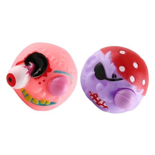 ibasenice 2stücke Kawaii Squeeze Spielzeuge Lustige Augenball Drückspielzeuge Für Stressabbau Und Partys Material Interaktives Dekompressionsspielzeug Für Halloween Und von ibasenice