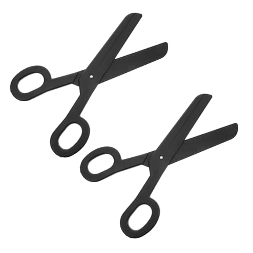 ibasenice 2 Stücke Giant Clown Scissors Prop aus Leichtem Kunststoff Sichere Theater Requisiten Übergroße Kostüm-scheren für Halloween Zirkus Bühnenauftritte und Faschingsfeiern Witzige von ibasenice