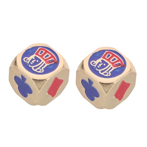 ibasenice 2 Stücke Poker Würfel spielwürfel knifflige Würfel Tischspiele, Würfelspiele Multifunktionale Würfel farbige Würfel Spiel Würfel Weissagungswürfel Würfel basteln Kunstwürfel Eisen ibasenice 2 Stücke Poker Würfel spielwürfel knifflige Würfel Tischspiele, Würfelspiele Multifunktionale Würfel farbige Würfel Spiel Würfel Weissagungswürfel Würfel basteln Kunstwürfel Eisen von ibasenice